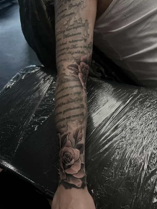Tattoo udført af Jerry Noorder hos Don't Fear Ink i Næstved