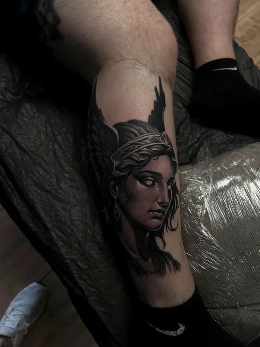 Tattoo udført af Jerry Noorder hos Don't Fear Ink i Næstved