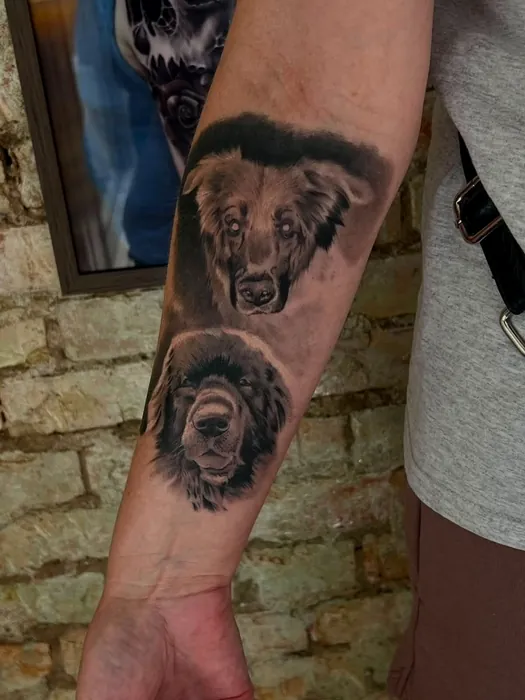 Tattoo udført af Jerry Noorder hos Don't Fear Ink i Næstved