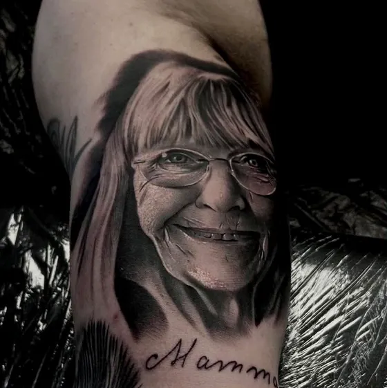 Tattoo udført af Jerry Noorder hos Don't Fear Ink i Næstved