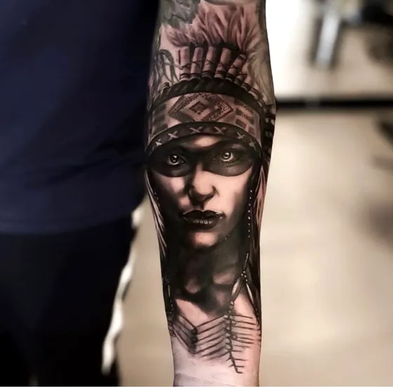 Tattoo udført af Jesper Bonzales hos Don't Fear Ink i Næstved