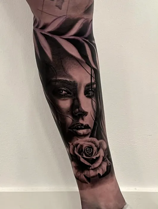 Tattoo udført af Jesper Bonzales hos Don't Fear Ink i Næstved