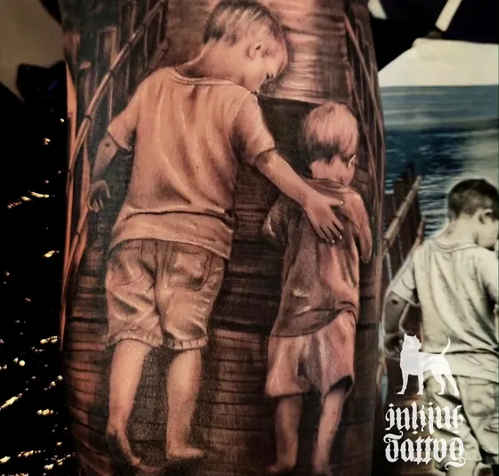 Tattoo udført af Kenzo Inking hos Don't Fear Ink i Næstved