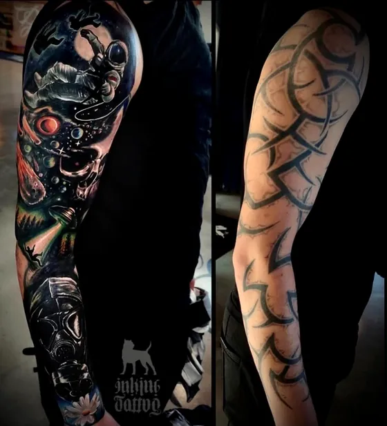 Tattoo udført af Kenzo Inking hos Don't Fear Ink i Næstved