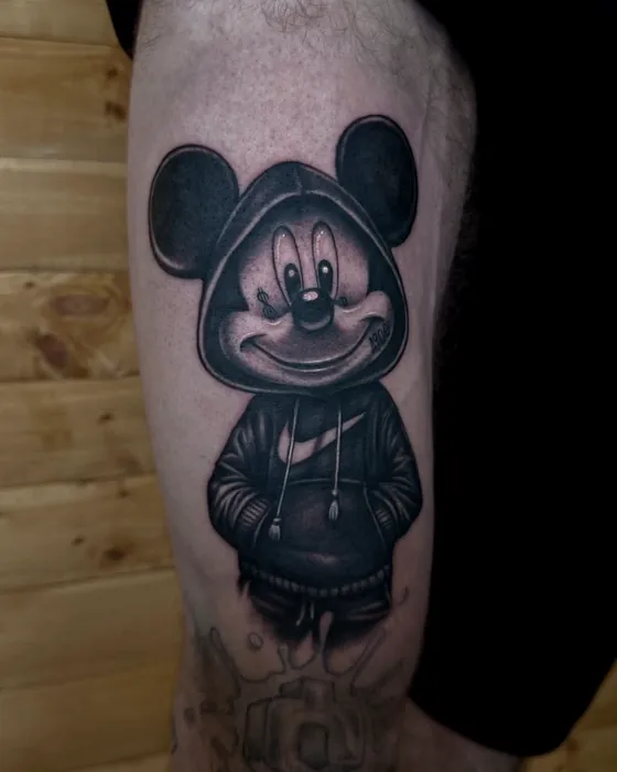 Tattoo udført af Mads Flaco hos Don't Fear Ink i Næstved