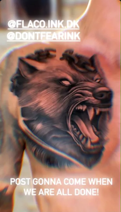 Tattoo udført af Mads Flaco hos Don't Fear Ink i Næstved