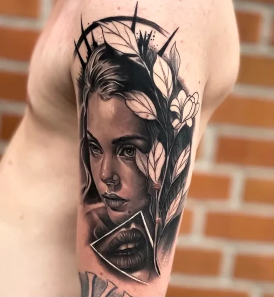 Tattoo udført af Manos Kalinis hos Don't Fear Ink i Næstved